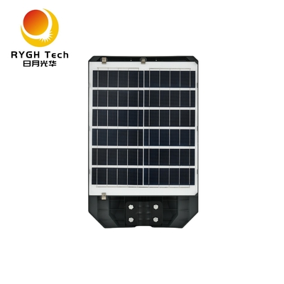 Lampada da strada a LED solare integrata con pannello solare in silicio monocristallino da 3,2 V LiFePO4, 20 W, con controllo della luce e sensore radar