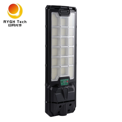 Lampione stradale LED solare a induzione radar 18W con telecomando per illuminazione esterna per strada, cortile, marciapiede