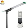 Outdoor All in One LED 120W Integrated Solar Street Lights with CCTV Camera