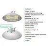 Lampada UFO a LED High Bay da 200W per l'industria alimentare