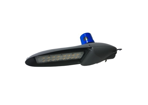 Raffreddi la lampada di via leggera principale Ip66 bianca con la certificazione della cellula fotoelettrica 110lm/w Rohs