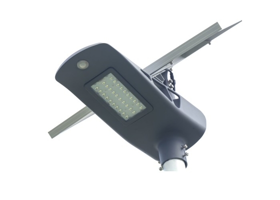 Servizio alimentato solare bianco impermeabile separato dell'OEM dell'iluminazione pubblica 30W del LED