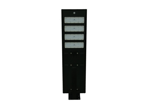 80 materiale di vetro d'acciaio di alluminio alimentato solare dell'iluminazione pubblica 10000LM di watt LED