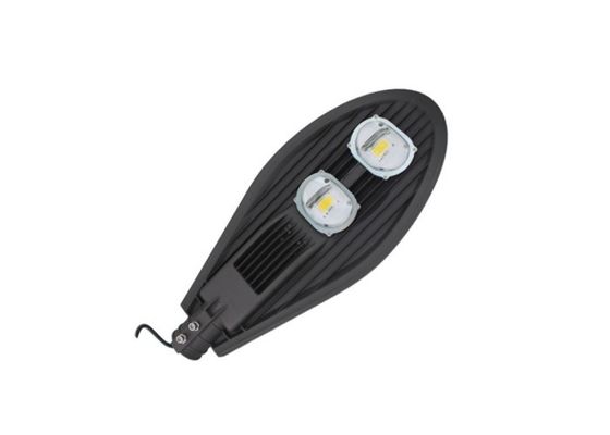 Testa bianca esteriore della cobra dell'iluminazione pubblica dell'alluminio LED 50.000 ore di tempo di vita