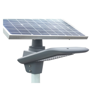 130-150LM/W alloggio grigio chiaro autoalimentato solare astuto della via dell'alta del lume 60W batteria LED di CC 11.1V con 3 anni di garanzia