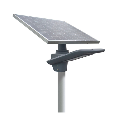 130-150LM/W alloggio grigio chiaro autoalimentato solare astuto della via dell'alta del lume 60W batteria LED di CC 11.1V con 3 anni di garanzia