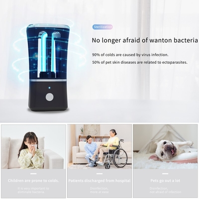 Mini lampada UV-C portatile di disinfezione, luce UV dello sterilizzatore dell'automobile addebitabile di USB