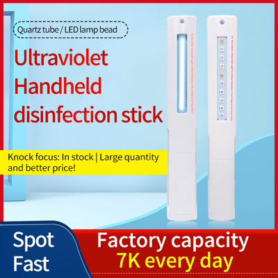 Bacchetta dello sterilizzatore della luce UV di watt LED del portatile 4, potere tenuto in mano della batteria a secco di sterilizzazione della luce UV