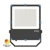 Outdoor IP66 High Lumen 130L/M Module Reflector 200W LED Flood Light