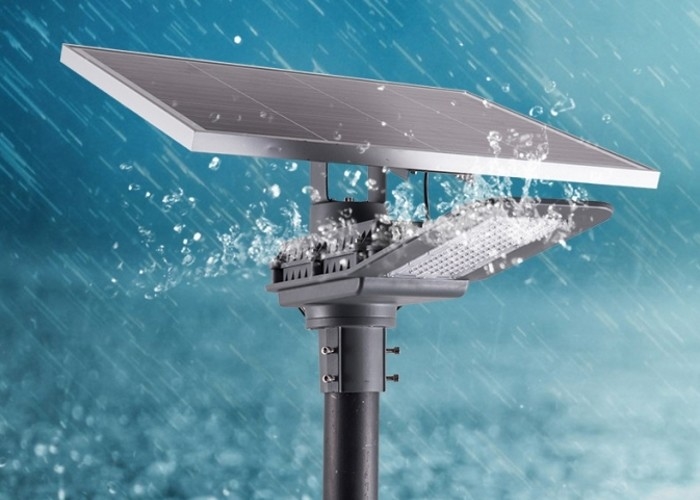 Lampade di via solari all'aperto di SMD 30W IP65 120 LM/W con il pannello solare della batteria