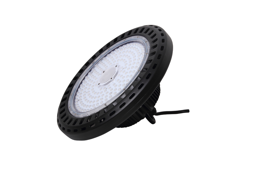 240 il UFO di volt 100w ha condotto l'alta apparecchio d'illuminazione 150lm/w della baia principale Ip65 della luce della baia alta
