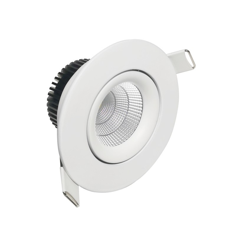 Attenuazione/temperatura del colore di Smart LED Downlights 8w dell'angolo d'apertura 38/60° regolabile