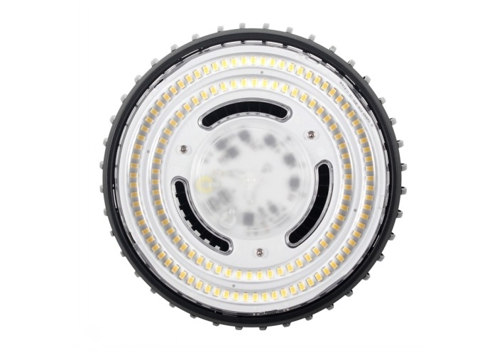 Alloggio di alluminio della luce 70CRI 100W 100lm/w della baia del UFO LED della base operazionale di dispersione 2700-6500K alto