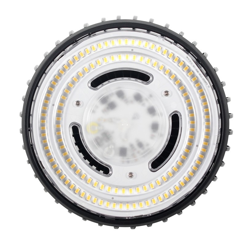 Luce della baia del UFO LED di IP65 80w l'alta, E27 E39 E40 basa le luci principali 8000lm del magazzino