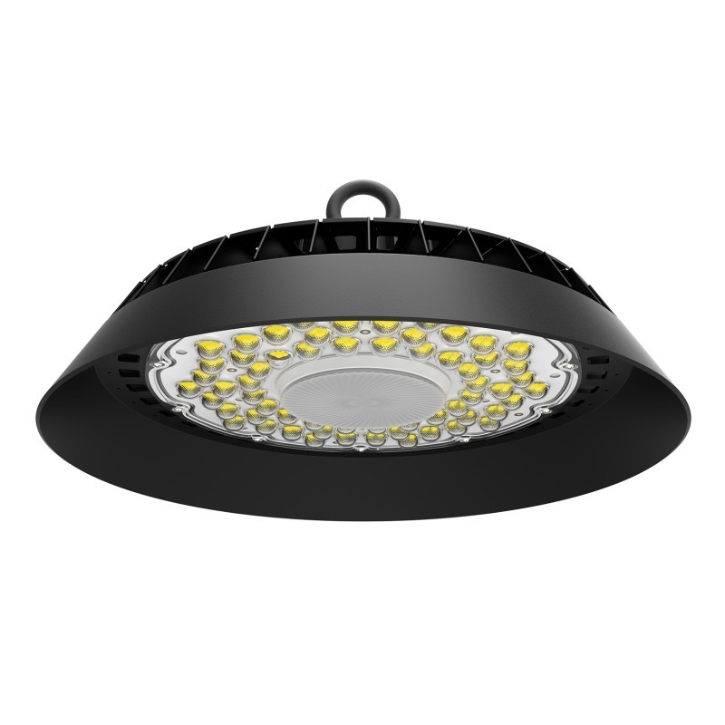 100Lm/w alto colore del nero della luce della baia del UFO LED che alloggia il driver della base operazionale di dispersione di MEANWELL Sosen